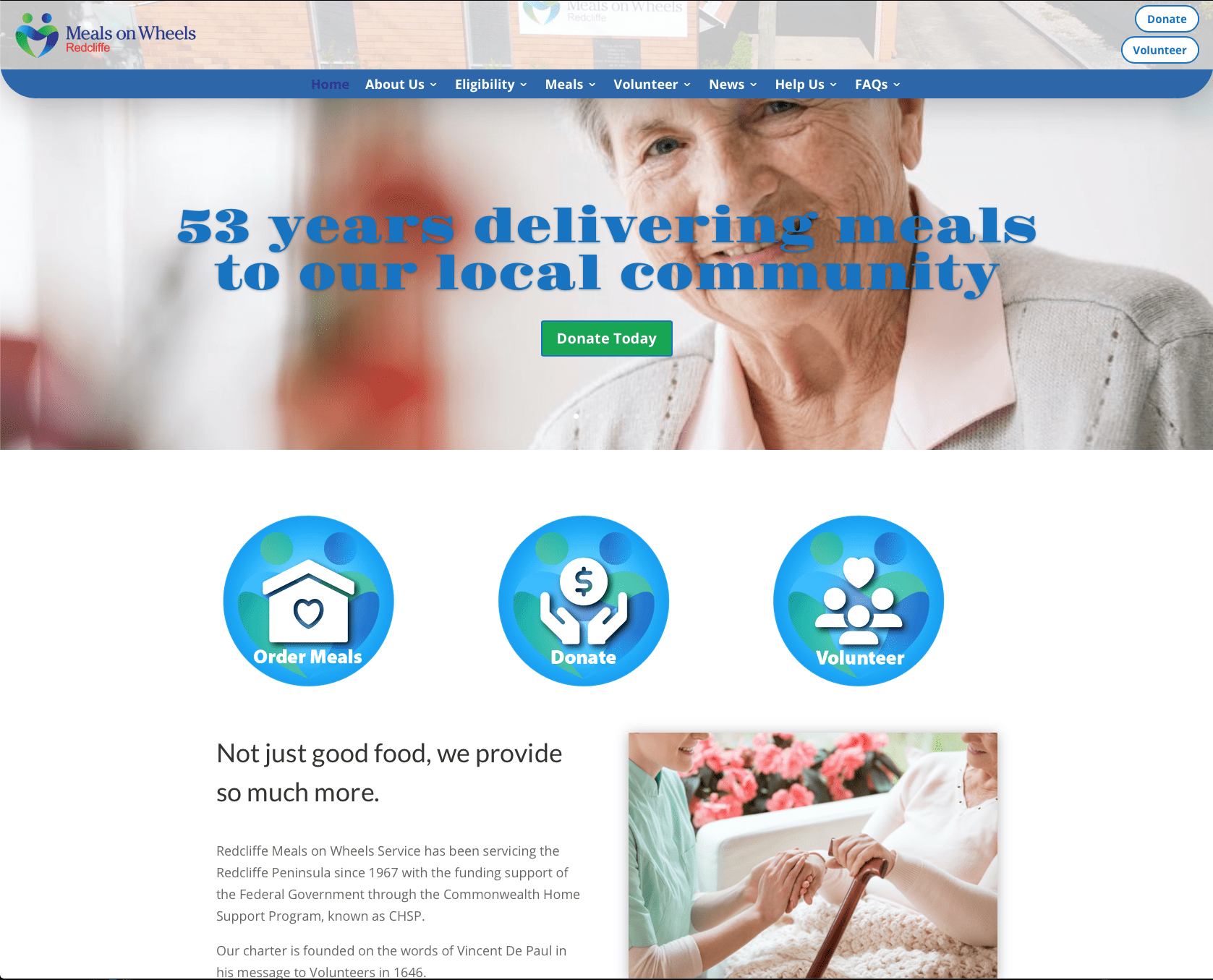 Meals on Wheels Redcliffe Clever Dog Design